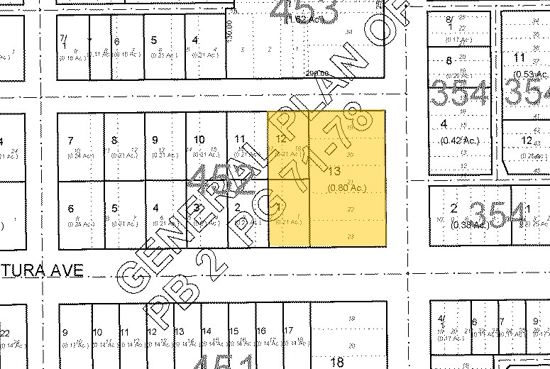 205 S WC Owen Ave, Clewiston, FL à louer - Plan cadastral - Image 2 de 2