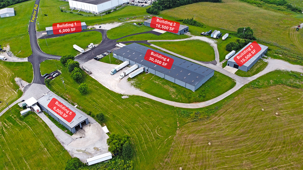 980 Taylor Rd portefeuille de 6 propriétés à vendre sur LoopNet.ca - Aérien - Image 2 de 8