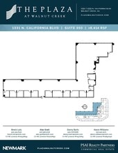 1331 N California Blvd, Walnut Creek, CA for lease Floor Plan- Image 1 of 1