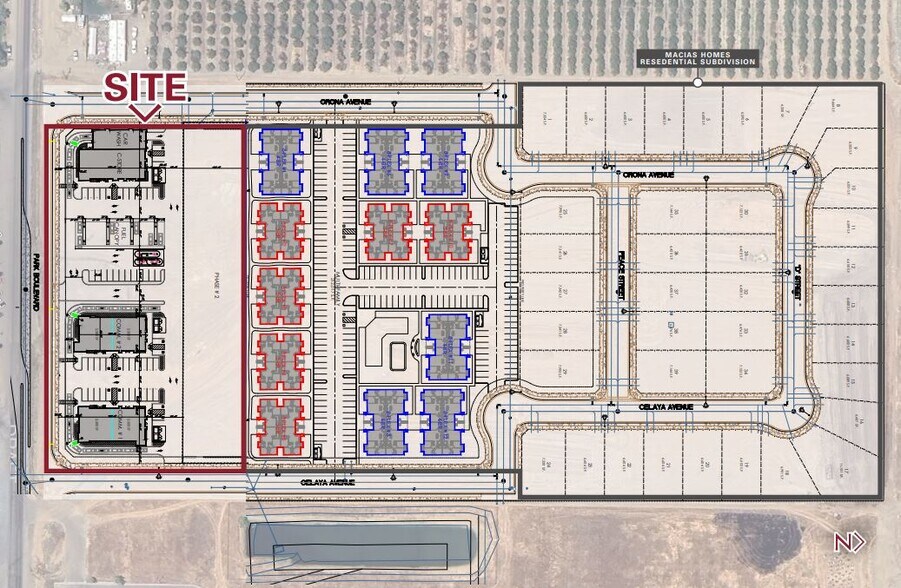 NEC Park Blvd, Orange Cove, CA for lease - Building Photo - Image 2 of 2