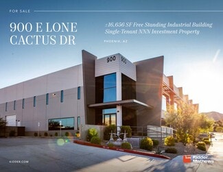 More details for 900 E Lone Cactus Dr, Phoenix, AZ - Industrial for Sale