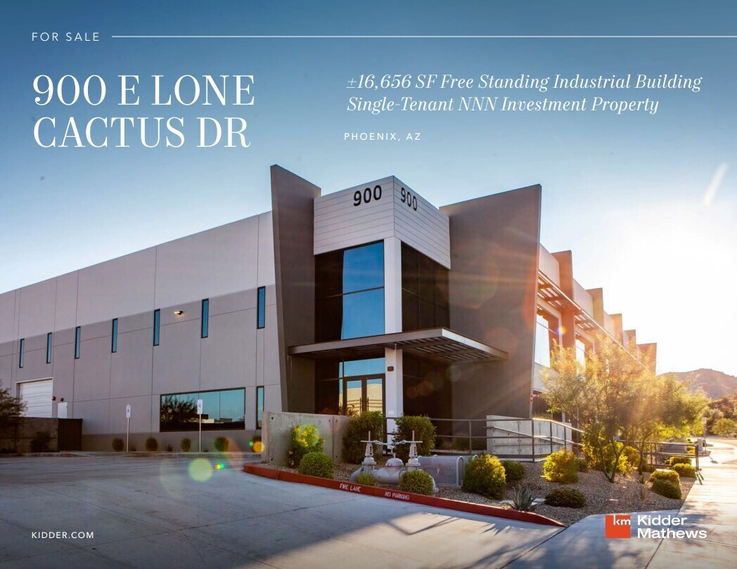 900 E Lone Cactus Dr, Phoenix, AZ à vendre Photo principale- Image 1 de 7