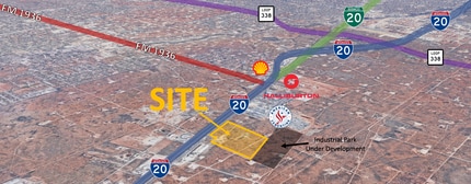 6801 Murphy Road, Odessa, TX - AERIAL  map view