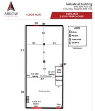 691 NE 39th Ave, Minneapolis, MN à louer Plan d  tage- Image 1 de 1