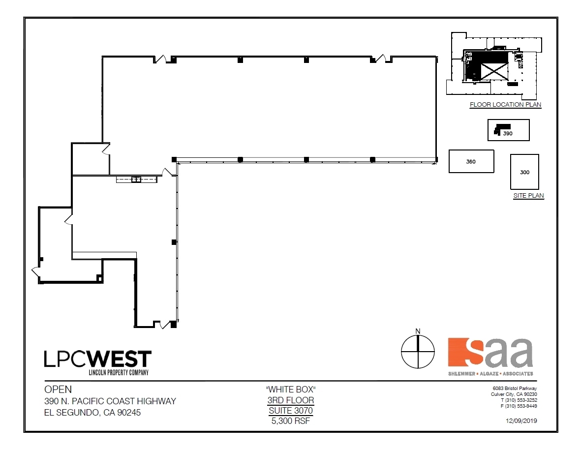 300 N Pacific Coast Hwy, El Segundo, CA à louer Plan d’étage- Image 1 de 1