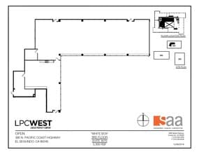 300 N Pacific Coast Hwy, El Segundo, CA à louer Plan d’étage- Image 1 de 1
