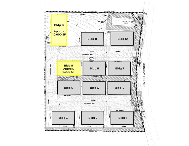 600 Lemens Ave, Hutto, TX à louer - Plan de site - Image 2 de 2