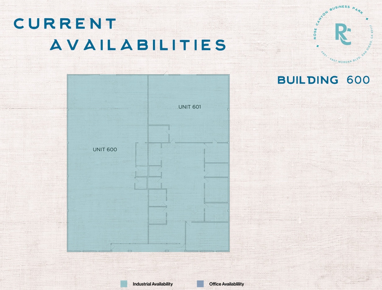 4901-4907 Morena Blvd, San Diego, CA à louer Plan d’étage- Image 1 de 1