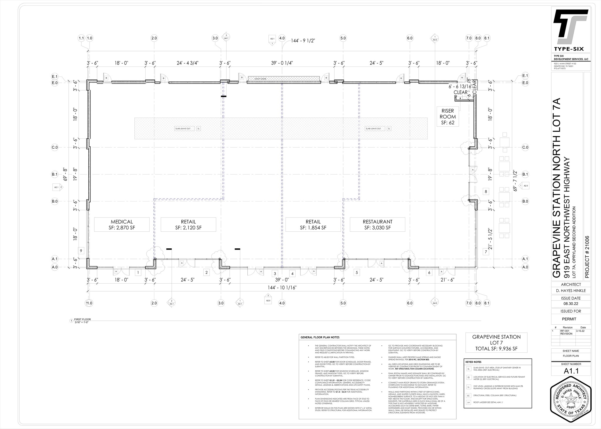 809 E NW Hwy, Grapevine, TX for lease Site Plan- Image 1 of 1