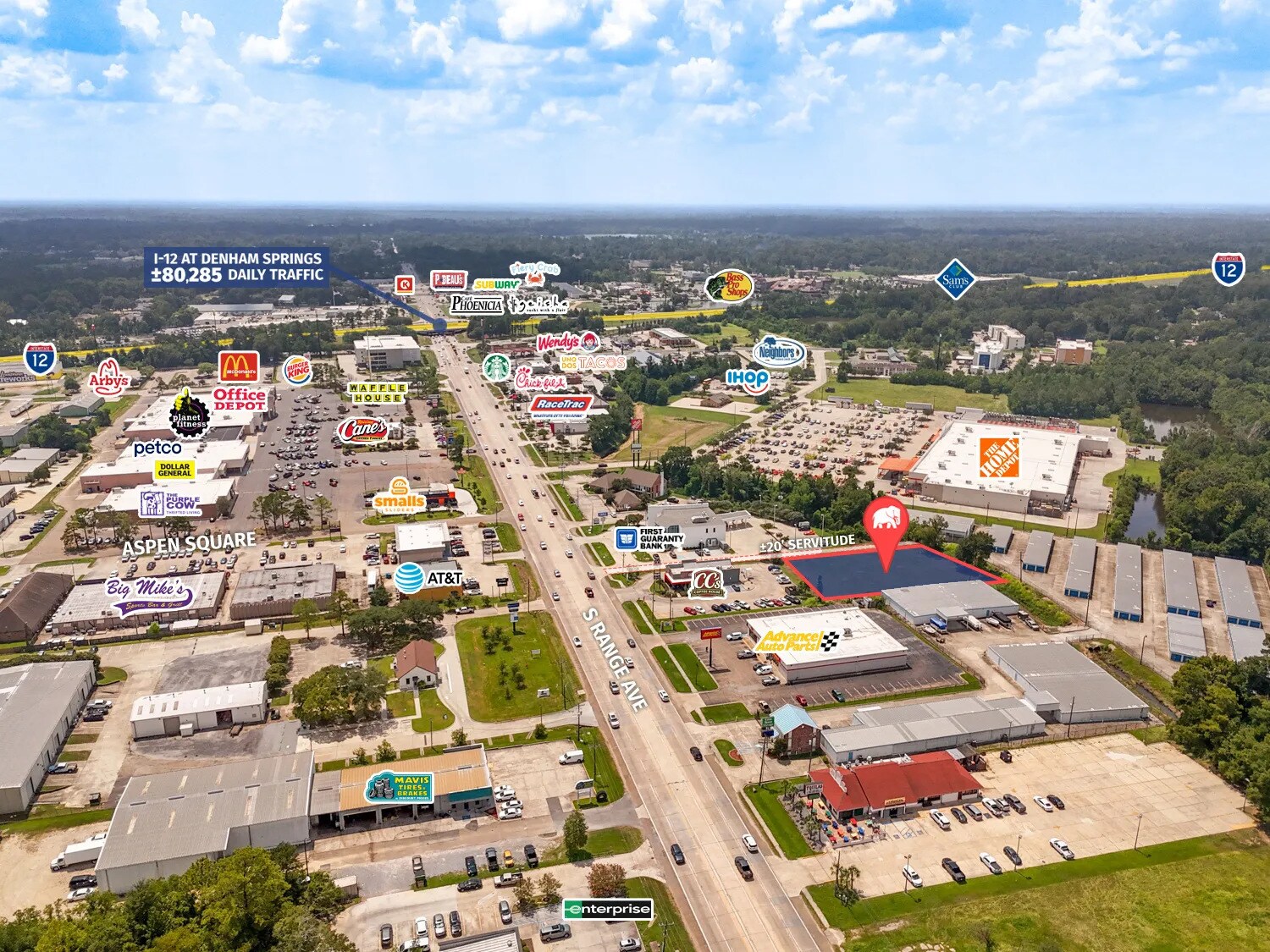 0 S Range Ave, Denham Springs, LA for sale Primary Photo- Image 1 of 8