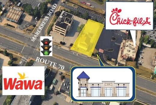 1753 Route 70, Cherry Hill, NJ à louer - Photo du bâtiment - Image 1 de 2