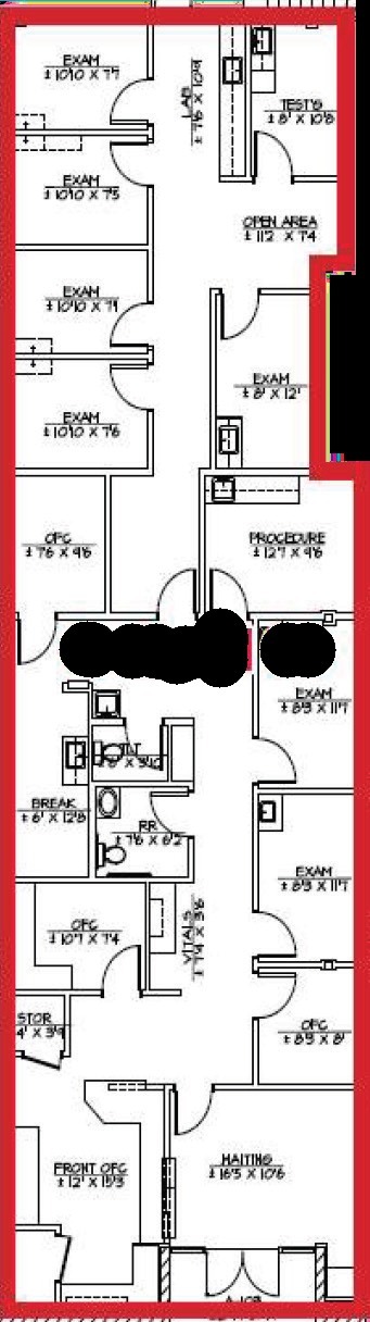 655 S Dobson Rd, Chandler, AZ for lease Floor Plan- Image 1 of 2