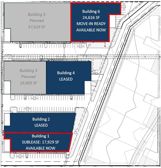 000 BFG 9000 Way, Taylor, TX à louer - Plan de site - Image 3 de 3