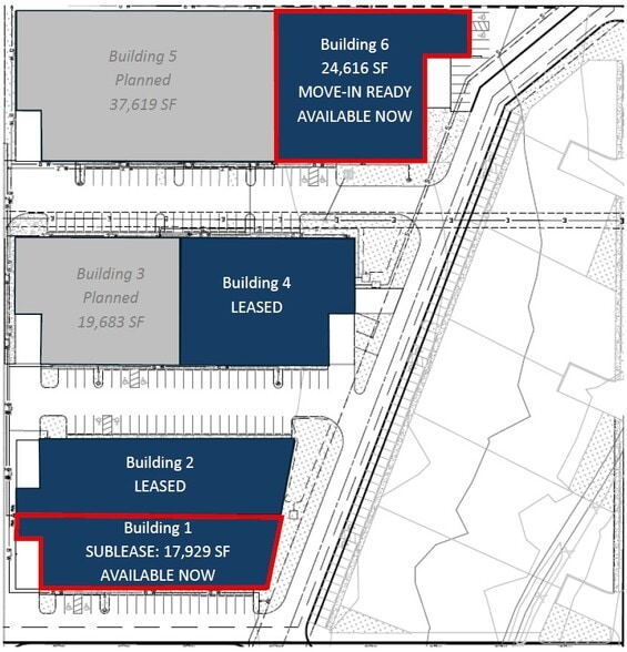 000 BFG 9000 Way, Taylor, TX for lease - Site Plan - Image 3 of 3