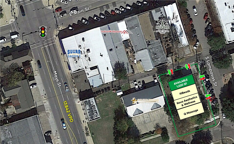 110 Lampasas St, Round Rock, TX à louer - Photo du bâtiment - Image 2 de 5