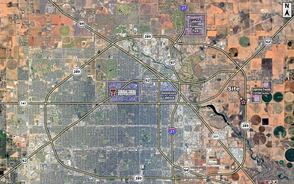 E 19th Street & E 289 loop, Lubbock, TX for sale - Building Photo - Image 2 of 3