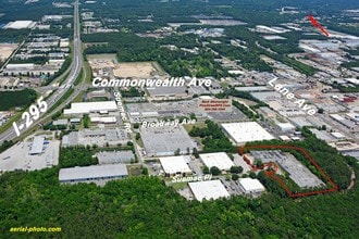 6600-6660 Suemac Plz, Jacksonville, FL - AERIAL  map view