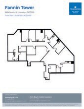 6624 Fannin St, Houston, TX à louer Plan d’étage- Image 1 de 1