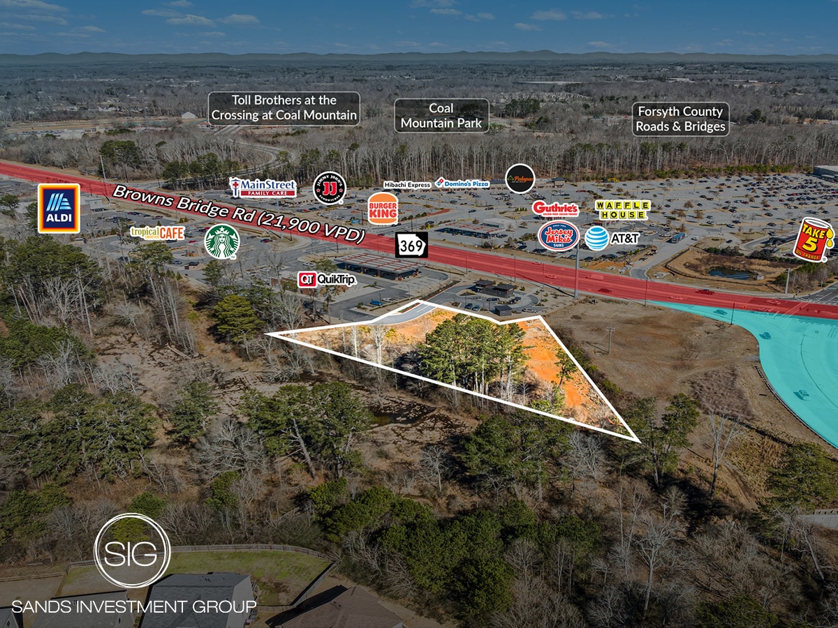 0 Browns Bridge Road, Cumming, GA for sale Primary Photo- Image 1 of 5