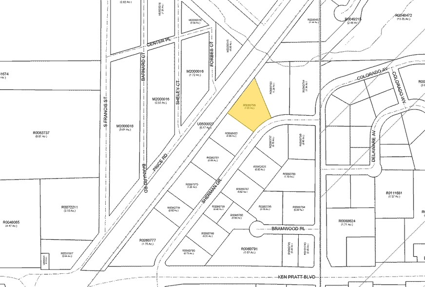 1243 S Sherman Dr, Longmont, CO à louer - Plan cadastral - Image 3 de 62