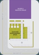 2129 NW 1st Ct, Miami, FL à louer Plan de site- Image 1 de 1