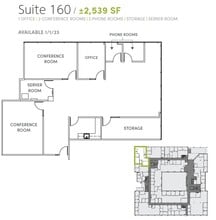 2105 S Bascom Ave, Campbell, CA for lease Floor Plan- Image 1 of 1
