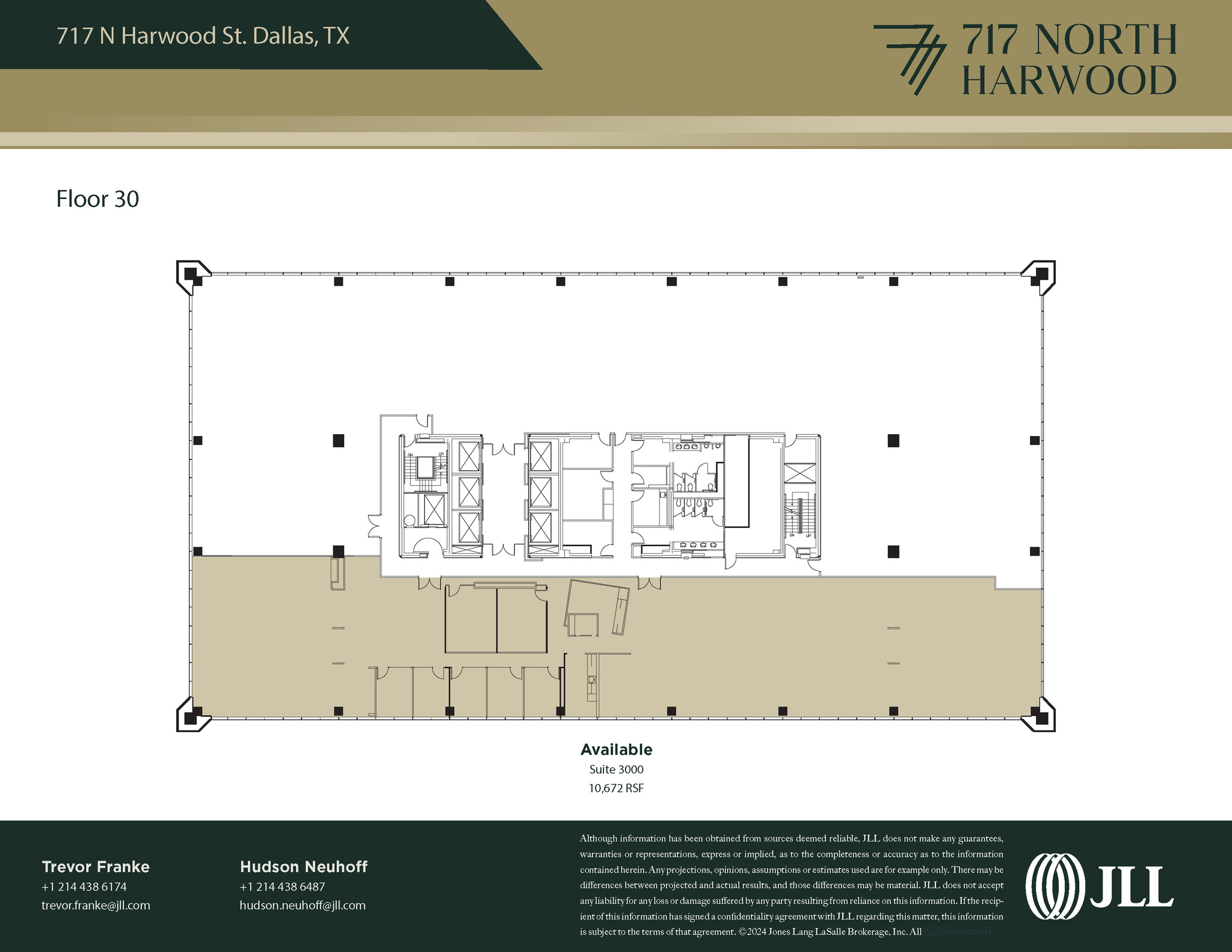 717 N Harwood St, Dallas, TX for lease Floor Plan- Image 1 of 1