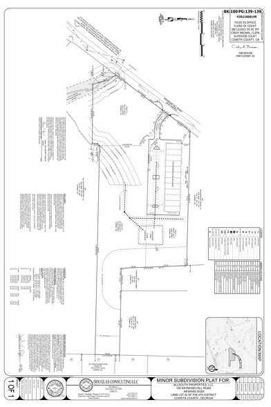 Raymond Hill Road, Newnan, GA à louer - Plan cadastral - Image 2 de 2