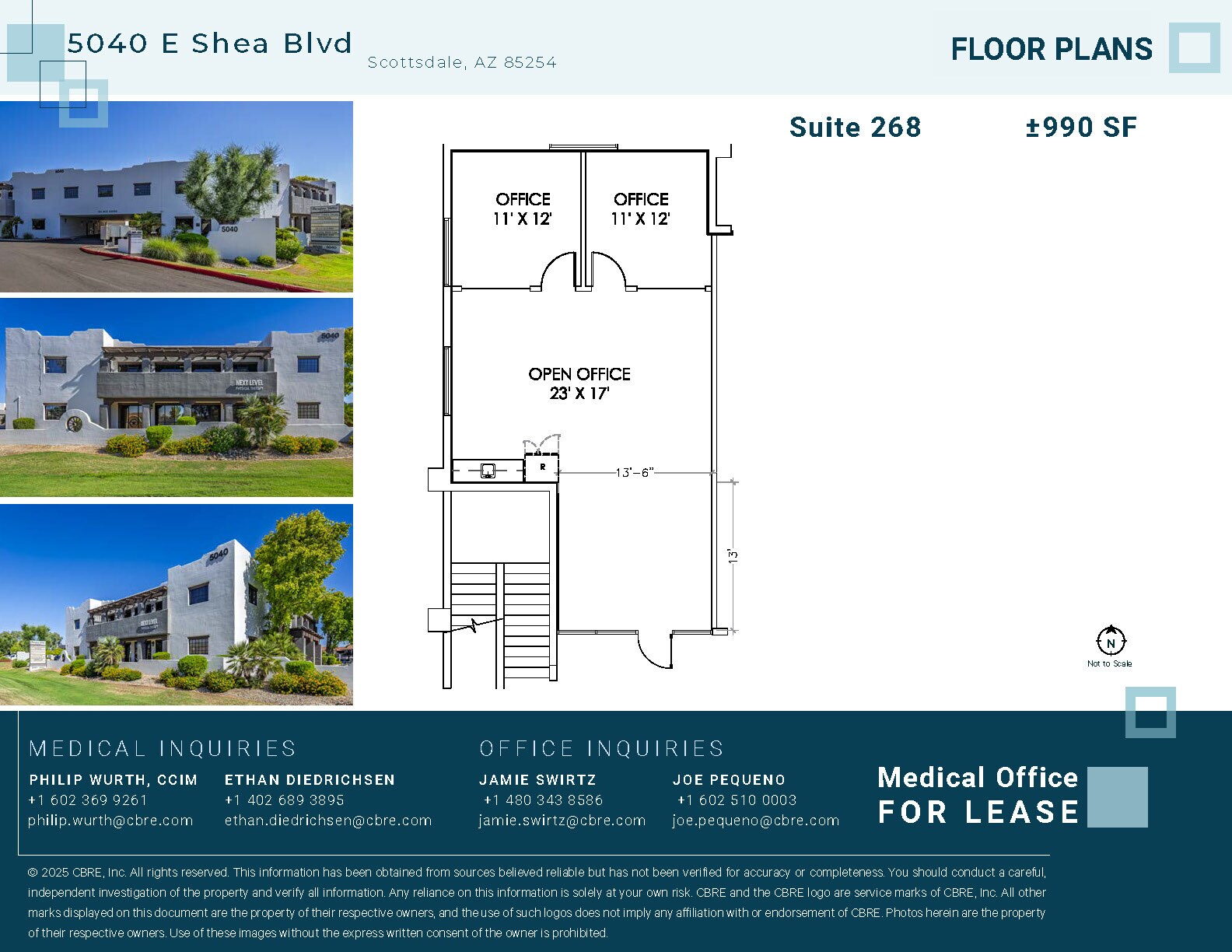 5010 E Shea Blvd, Scottsdale, AZ à louer Plan d’étage- Image 1 de 1