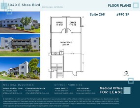 5010 E Shea Blvd, Scottsdale, AZ à louer Plan d’étage- Image 1 de 1
