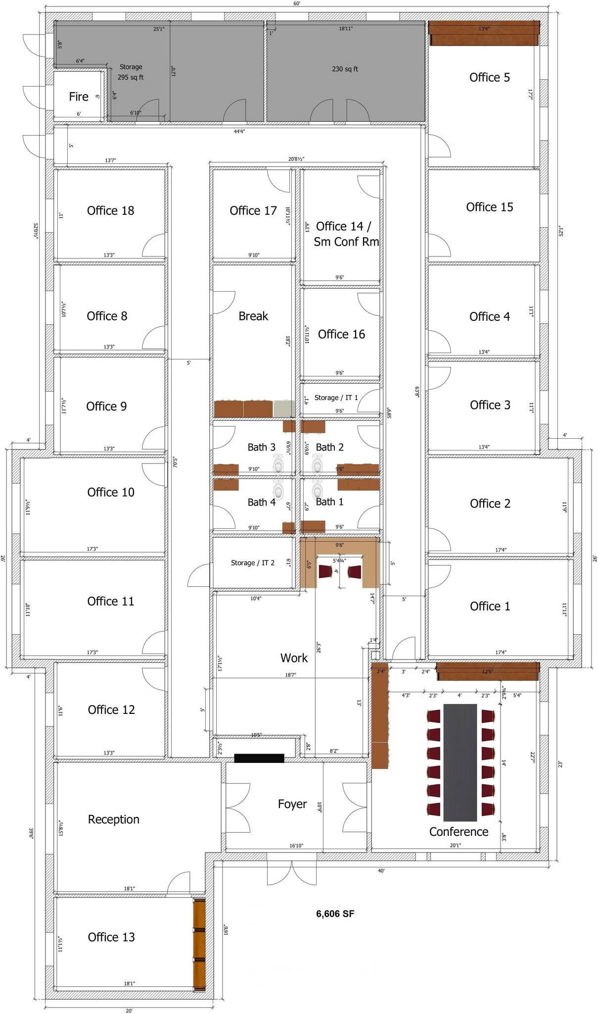 3651 W Eldorado Pkwy, McKinney, TX for lease Floor Plan- Image 1 of 10
