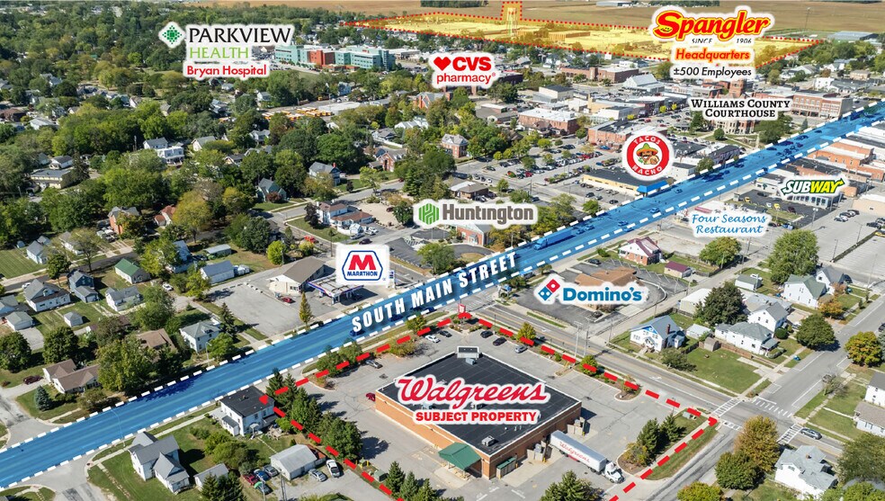 403 S Main St, Bryan, OH à vendre - Photo du bâtiment - Image 2 de 3