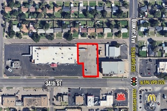 4426 34th St, Lubbock, TX - Aerial map view