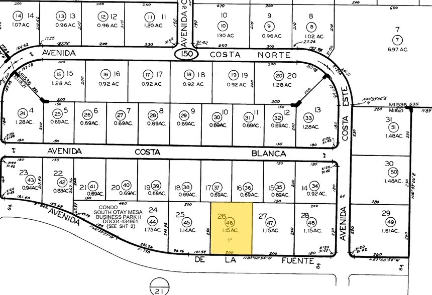 8662 Avenida De La Fuente, San Diego, CA à louer - Plan cadastral - Image 3 de 8