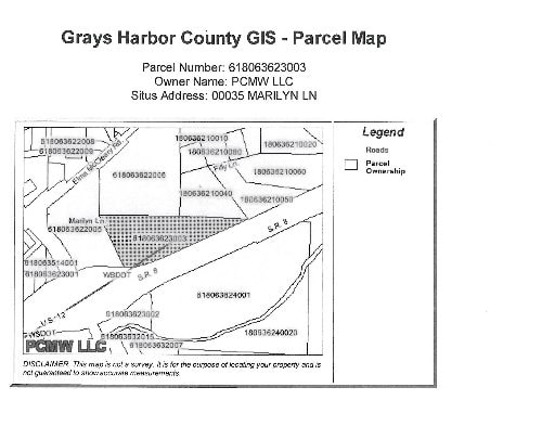 35 Marilyn Ln, Elma, WA for sale - Plat Map - Image 2 of 2
