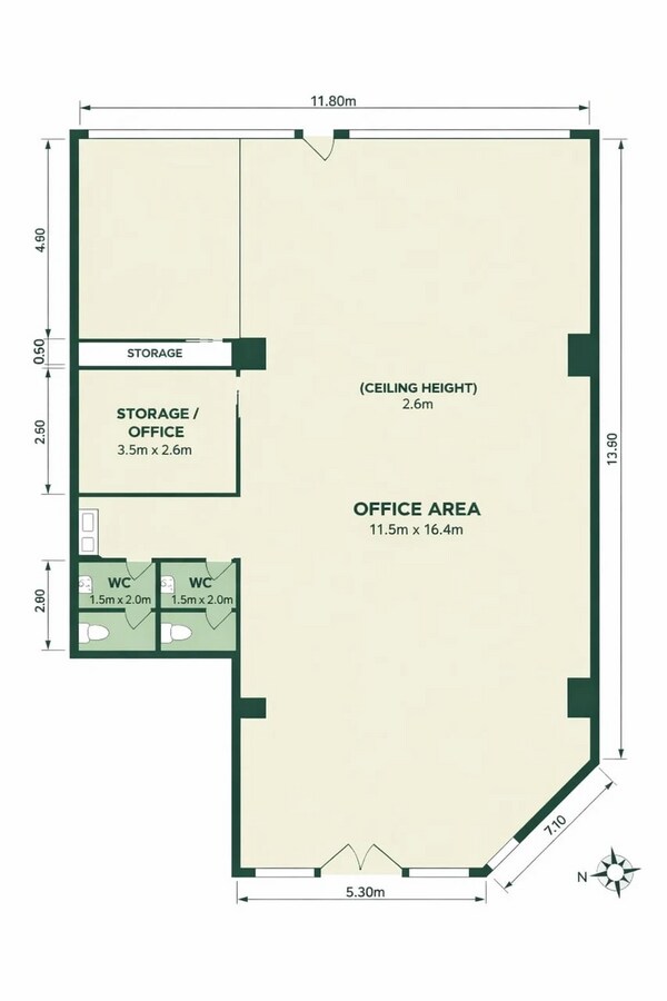 49 Frenchs Forest Rd, Frenchs Forest, NSW 2086 - Unit 3 - - Floor Plan - Image 1 of 4