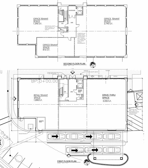 43675 Grand River Ave, Novi, MI for lease - Site Plan - Image 3 of 3