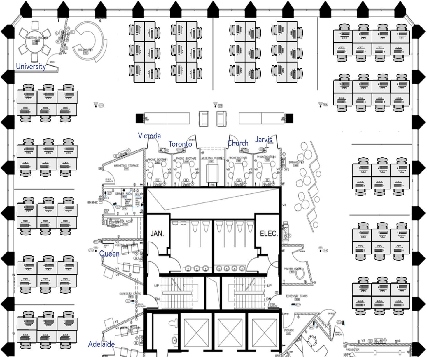 18 King St E, Toronto, ON à louer Plan d’étage- Image 1 de 13