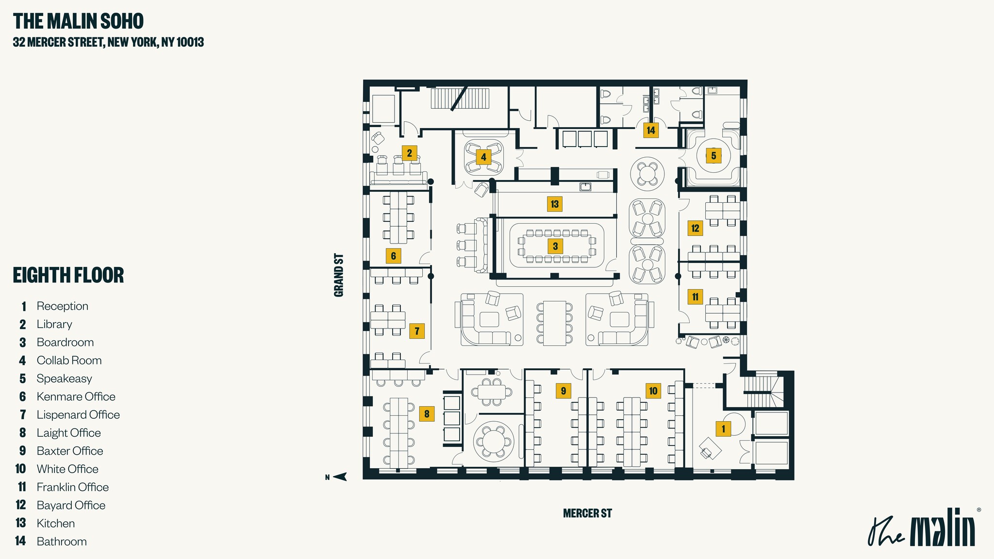 32 Mercer St, New York, NY à louer Plan de site- Image 1 de 1