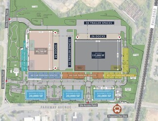 Plus de détails pour 1500 Parkway Ave, Ewing Township, NJ - Flex à vendre