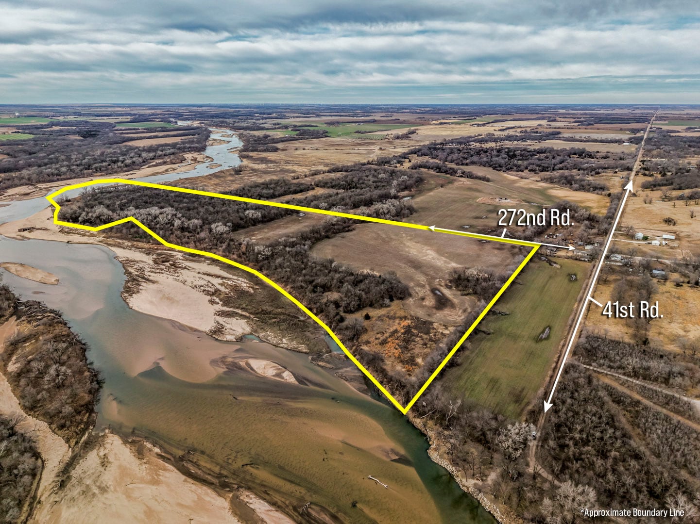 79+/- Acres on 272nd Rd. Rd, Arkansas City, KS for sale Primary Photo- Image 1 of 119