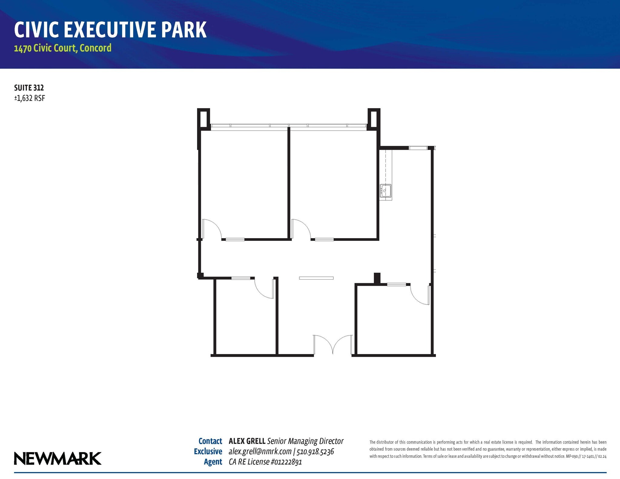 1470 Civic Cir, Concord, CA for lease Floor Plan- Image 1 of 1