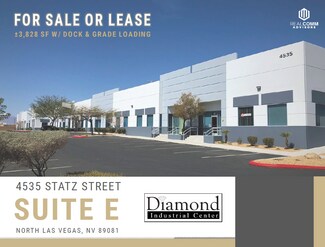 Plus de détails pour 4535 Statz St, North Las Vegas, NV - Industriel à louer