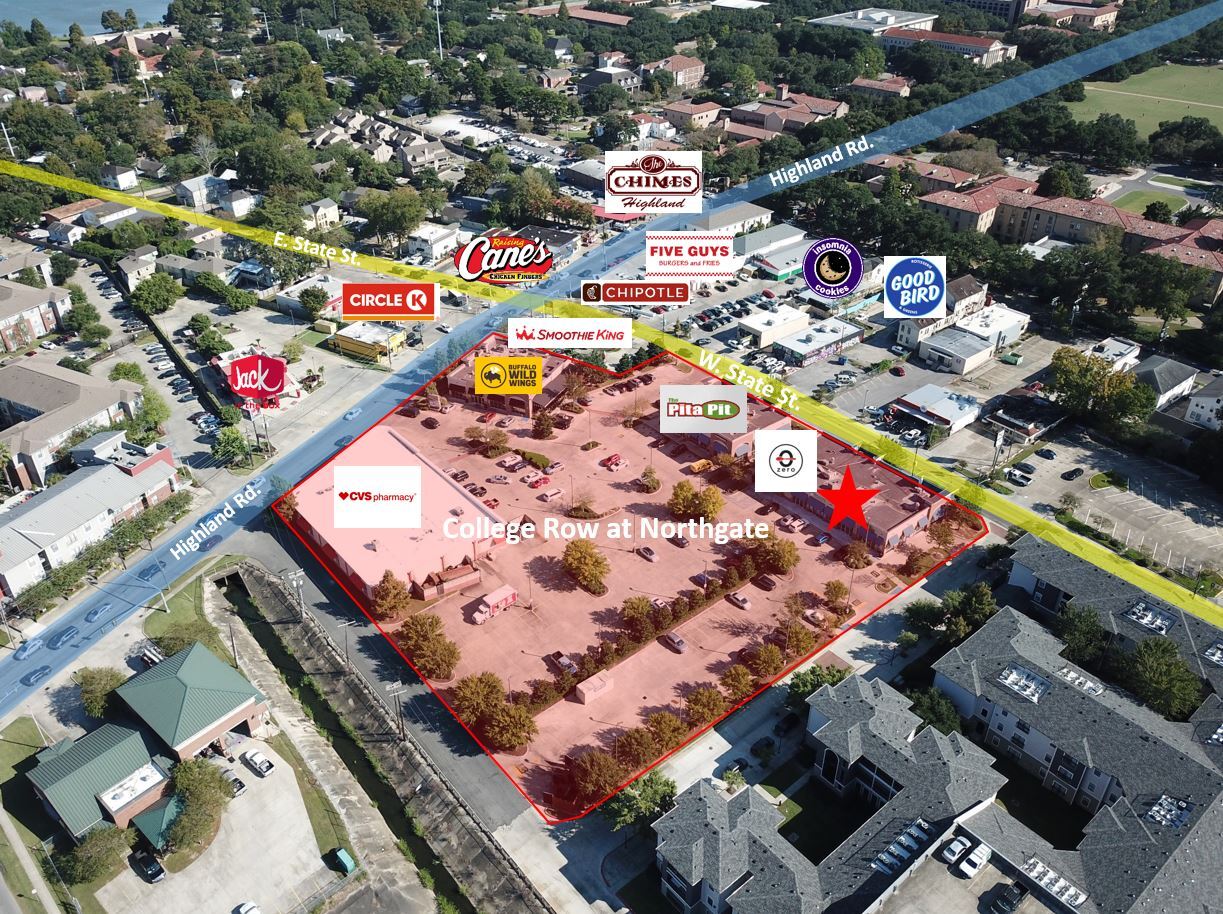 Highland Rd & W State St, Baton Rouge, LA for lease Building Photo- Image 1 of 4