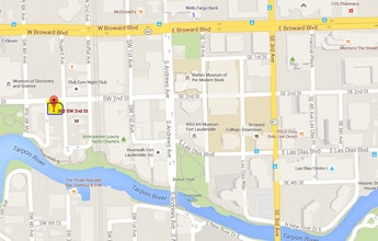 300-320 SW 2nd St, Fort Lauderdale, FL - Aerial  map view