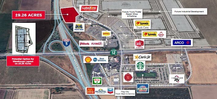 15511 Thornton rd, Lodi, CA à vendre - Aérien - Image 3 de 3