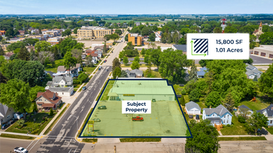 331 E Center St, Juneau, WI - AERIAL  map view - Image1