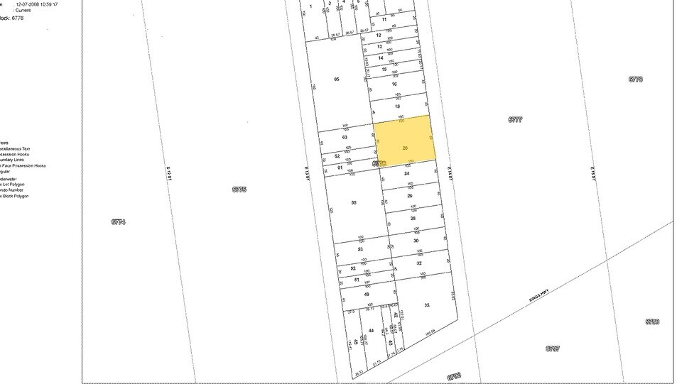 1634-1636 E 14th St, Brooklyn, NY à louer - Plan cadastral - Image 3 de 3