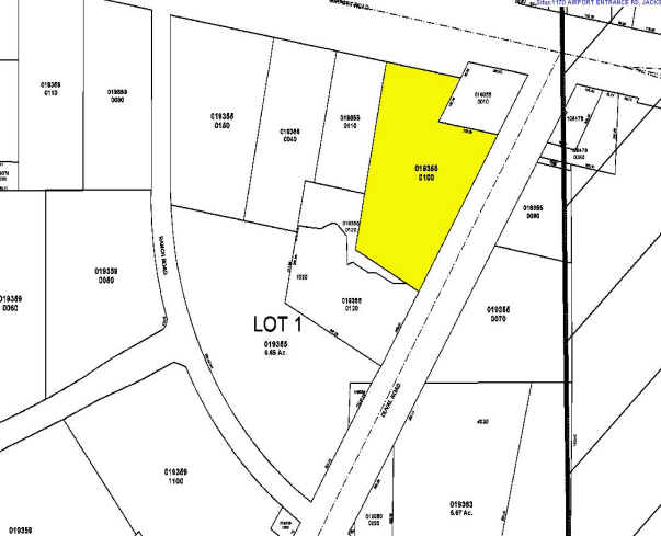 1170 Airport Rd, Jacksonville, FL à vendre Plan cadastral- Image 1 de 1