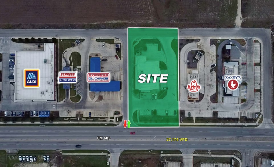 1313 FM 685, Pflugerville, TX à louer - Photo du bâtiment - Image 2 de 8